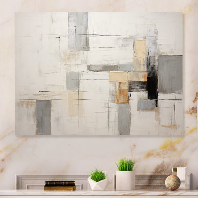 " Beige And Black Minimalism Scandinavian "
