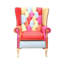 1 Seater Genuine Leather Loveseat-785289310-785289305