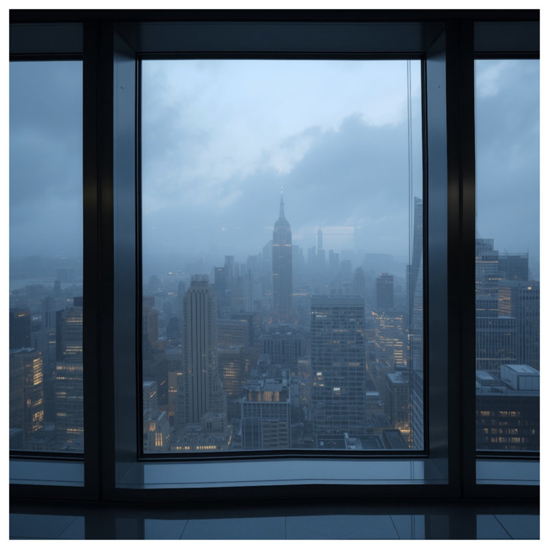 Housses de couette City Skyline View, Grand lit