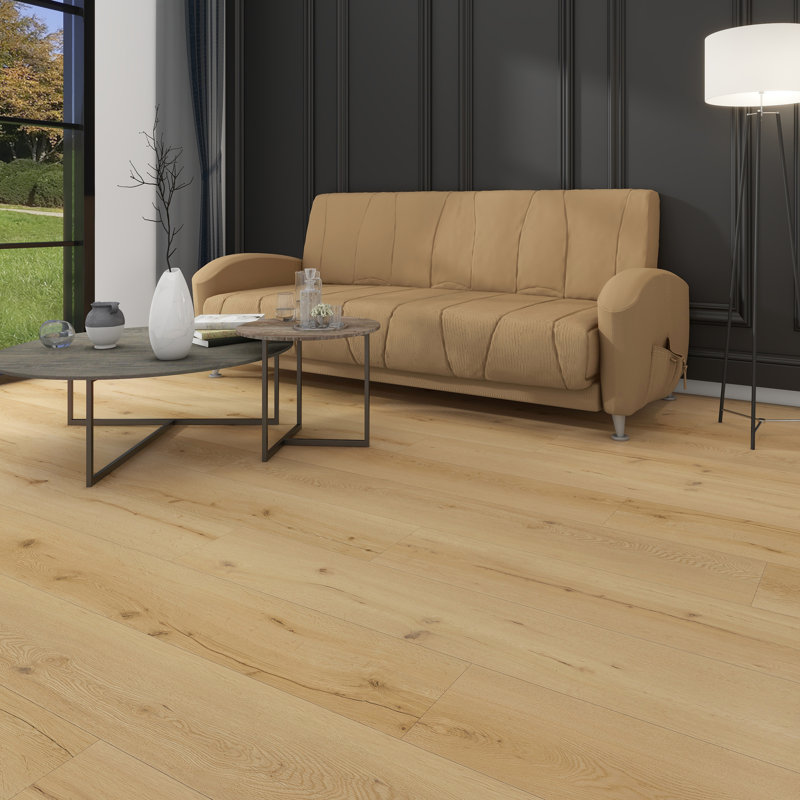 LOUREIRO |  Planche en vinyle de luxe 8,85 po x 72 po x 12,0 mm / 30 mil Välinge Dry Clic®