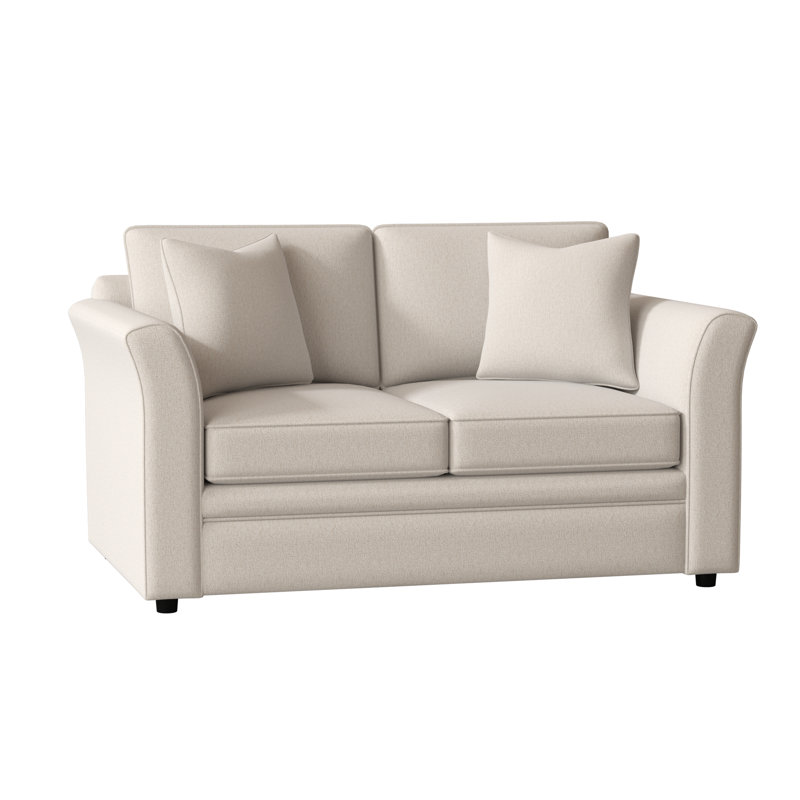Northfield Upholstered 62'' Sofa, Snow Crypton Performance; 0884-91