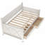Lit de jour moderne de style rustique avec tablettes de rangement et tiroir-1738374768