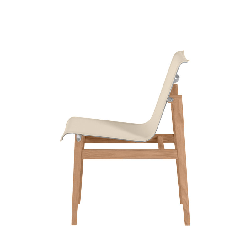 Coast Patio Dining Side Chair, Canvas Sling