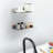 L-Shaped Metal Floating Shelf