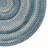 Bloomfield Braided Multicolor Cotton Area Rug-436620543