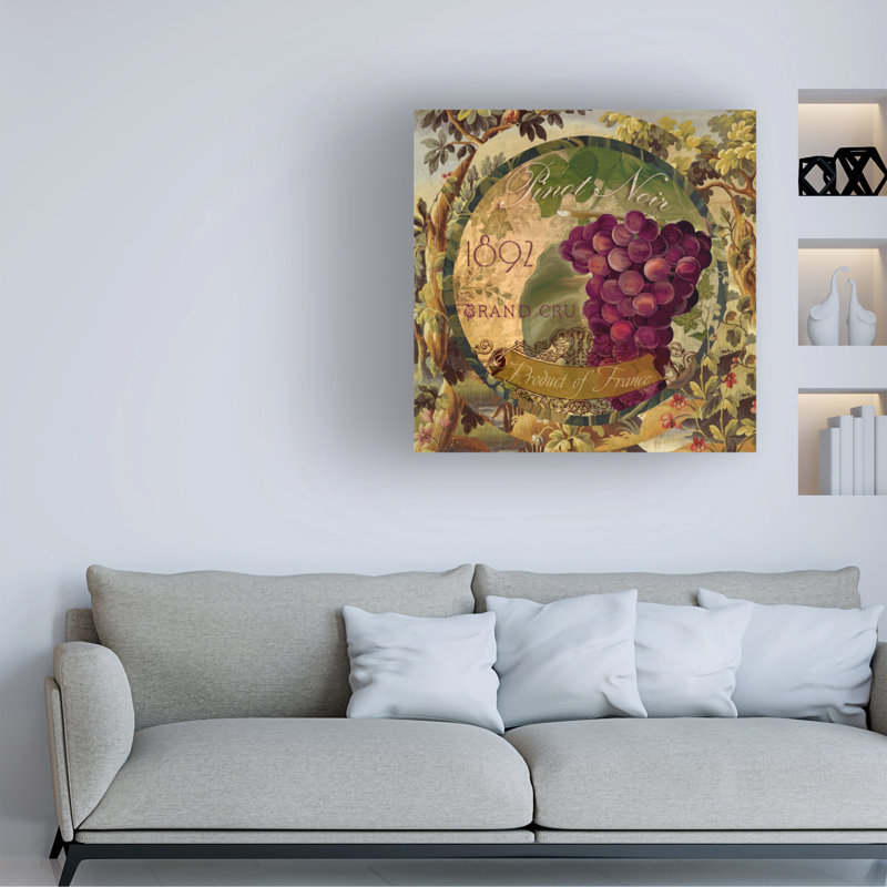 Art sur toile Sasha Wines Of France II, H 35 po x l 35 po