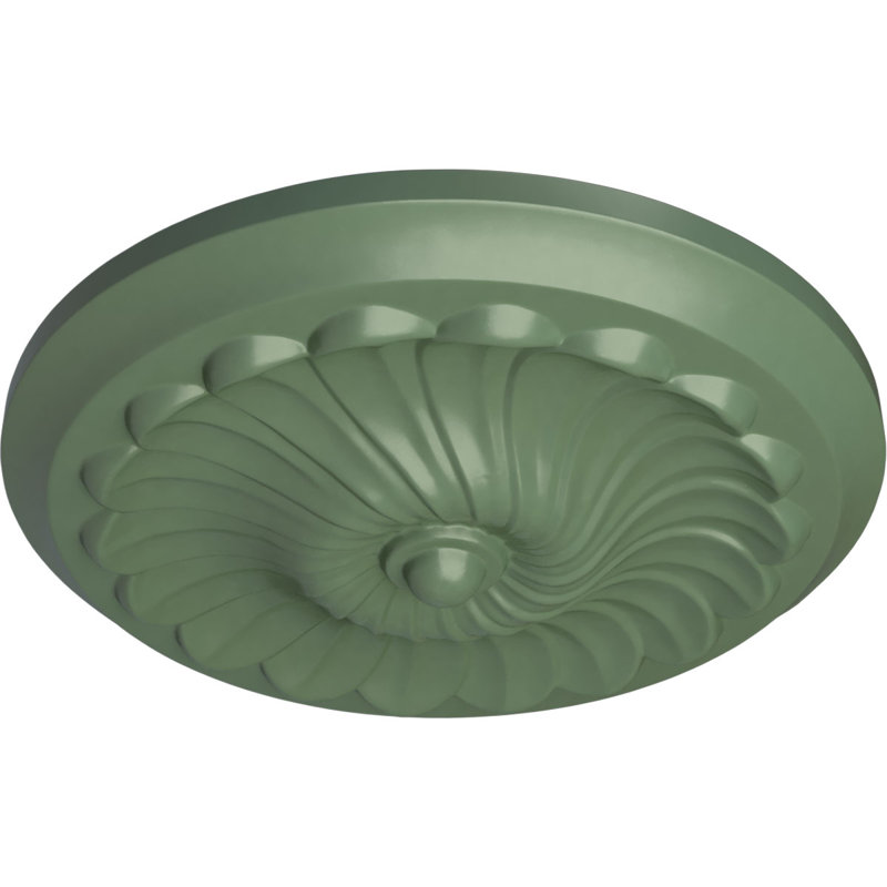 Médaillon de plafond en spirale Endurathane, Vert athénien