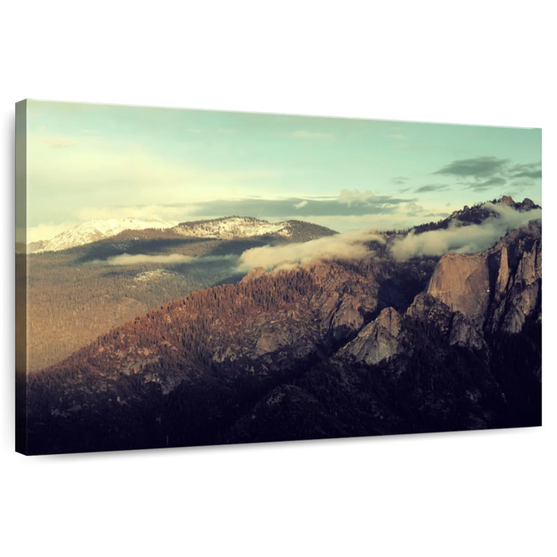 Vue panoramique du sommet d'Alvord, H 30 po x l 45 po
