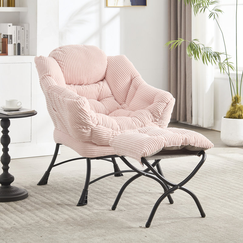 Fauteuil Lazy, Rose