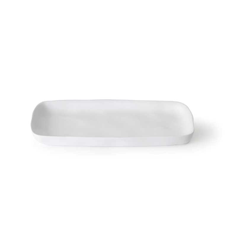 Bathroom Tray, White