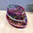 Colorful Set of 3 Jute Oval Baskets