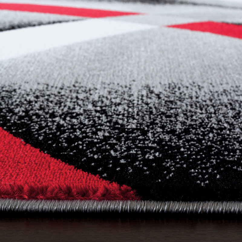 Cherine Abstract Indoor Rug, Rectangle 3'11" x 5'2"