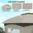 Double Roof Patio Gazebo,Elegant Design Gazebo,with Curtains,Church Windows,for Outdoor-122773306