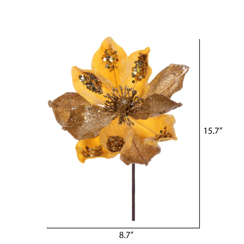Tige de magnolia, Or