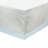 Ensemble d'édredon réversible en microfibre bleu Arezzo 6 pièces-75192512