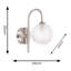 Abbegale Glass Armed Sconce-1676731154