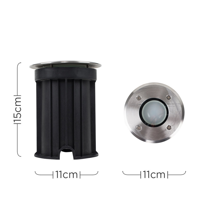 Bulma Silver Well Light Pack (Transformer Included), No Bulb