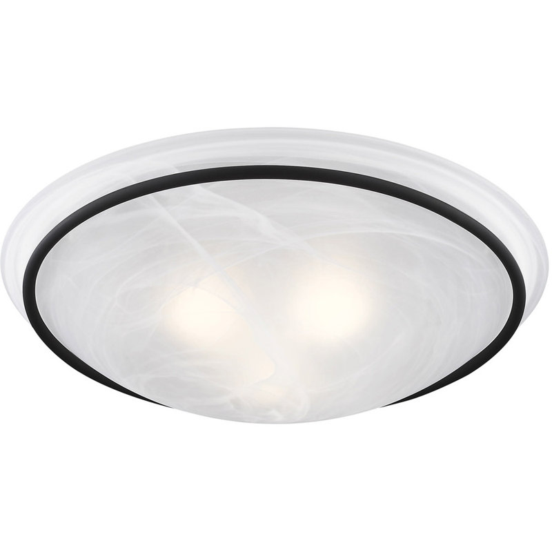 Flush Mount, Black