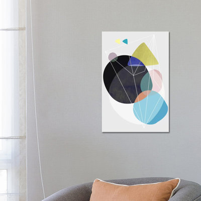 Graphic CLXXIII by Mareike Böhmer - Wrapped Canvas Print