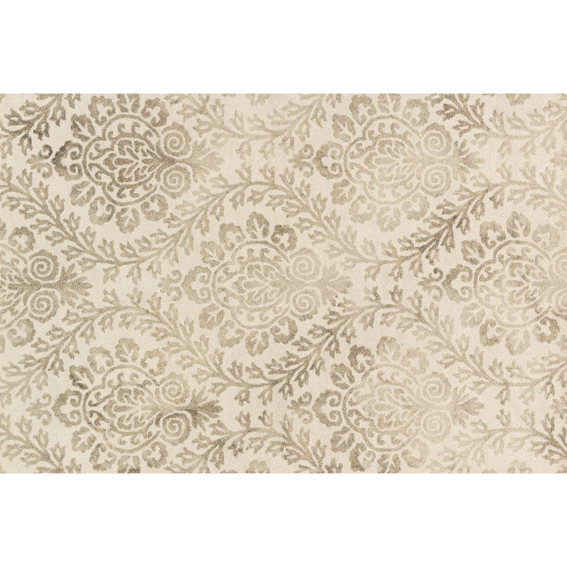 Veilleux Wool Geometric Indoor Rug, Rectangle 9'3" x 13'