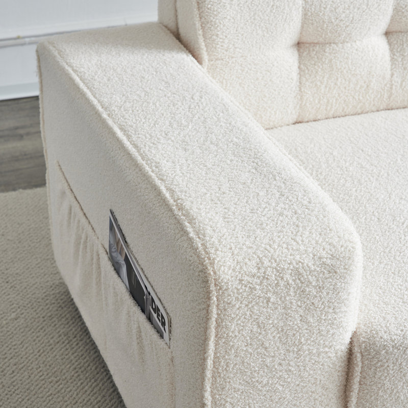 Fauteuil club rembourré Lishbrook