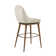 Harper Swivel Upholstered Counter Stool with Solid Wood Frame