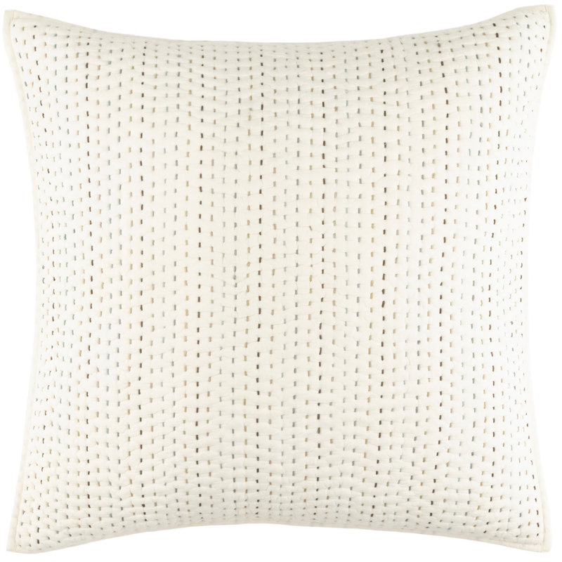 Taft Neutral Quilted Sham, Euro