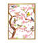 «Colorful Little Birds on Spring Flow», impression sur toile-59760343-59760342