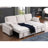 116" Pull-Out Sofa Bed