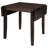 Space-saving Dining Table Sets With Solid Wood Construction, Modern Espresso Finish For Small Kitchens