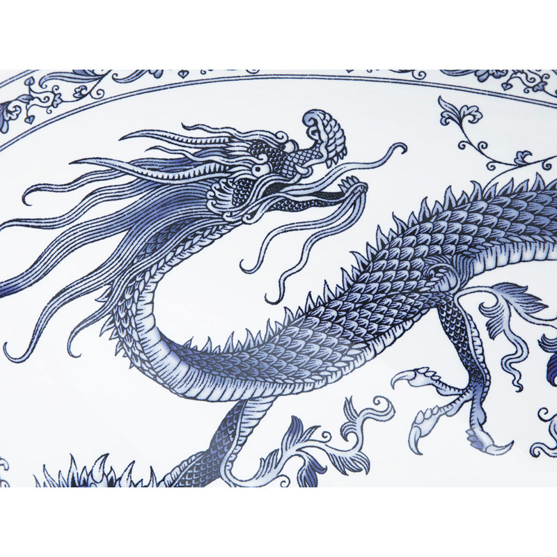 Lavabo ovale encastrÃ© Caxton, bleu impÃ©rial