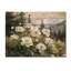 Pivoines estivales sur les pentes II - Art mural en bois pivoines - sur bois de pin naturel-524997410
