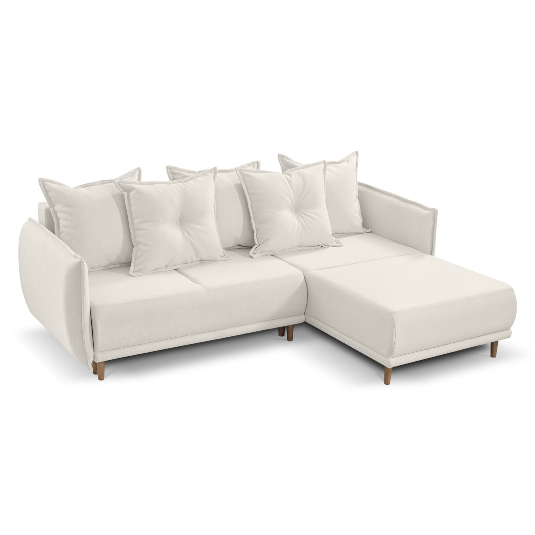 Ecksofa Afonso mit Bettfunktion