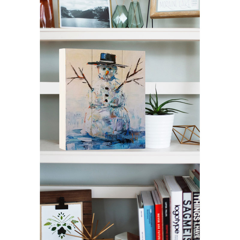 Bonhomme de neige décoratif