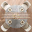 Round Metal Base Dining Table-25779843
