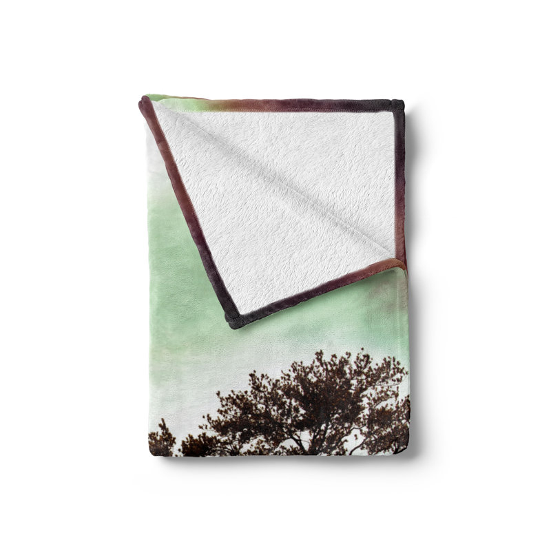 Hand Woven Throw Blanket, 70" x 90"