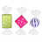 Mauve / lime / cerise