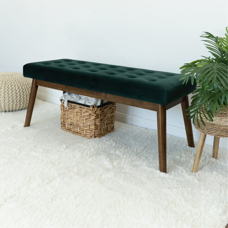 Banc Delilah - velours vert