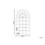 Rickett Metal Flat Wall Mirror
