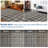 Modern Machine Washable Area Rug 8x10 Large Living Room Rugs Non-Slip Rugs for Bedroom Ultra Soft Stain Resistant Carpet Thin Tartan Throw Rugs-1172382331