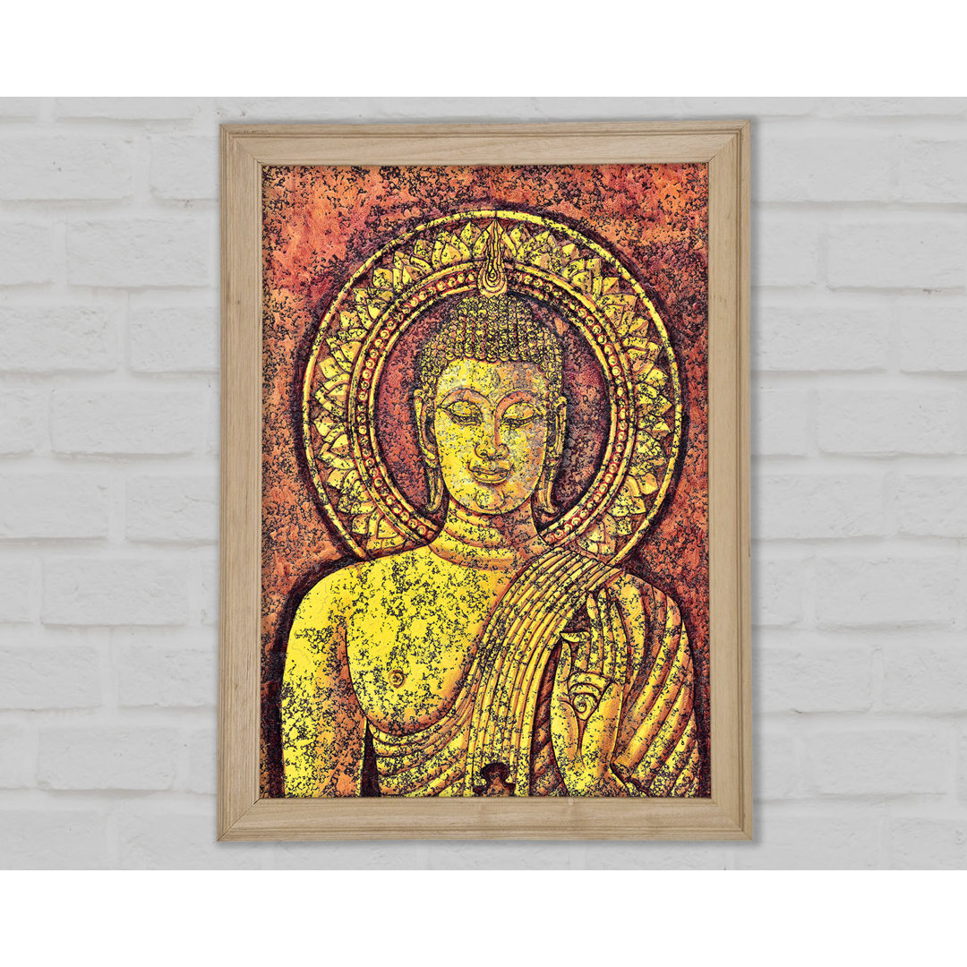 Goldener Buddha 1 - Druck