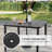 5-piece Ergonomic Patio Outdoor Metal Dining Set With Umbrella Hole-118944895
