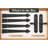 Hinge 6 Piece Garage Door Magnet