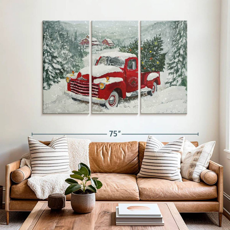 Mehar Christmas, 42" H x 65" W
