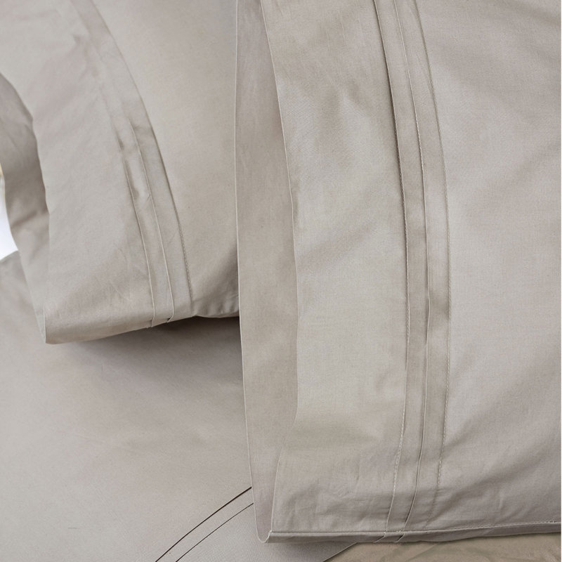 Vail Egyptian Cotton Percale, Bisque, Standard Pillowcase