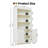 68'' Tall Storage Bookcase With Cabinet-284033915
