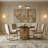 Kowal - Glam Black Marble Dining Table