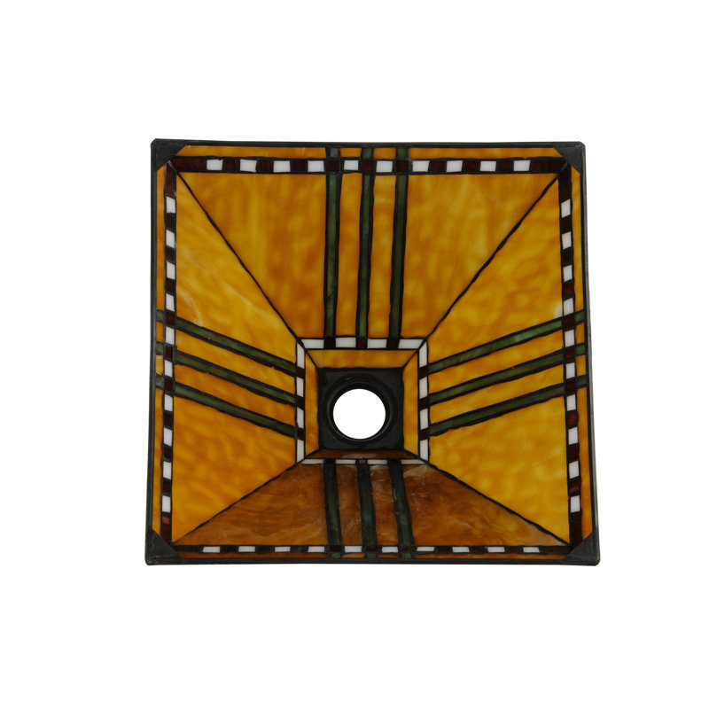 Prairie 7'' H Glass Novelty Lamp Shade