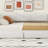 Twin XL To King Size Upholstered Daybed With Two Drawers-911144582