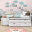 Wood Daybed with Drawers and Shelves-1807396035-1807396036